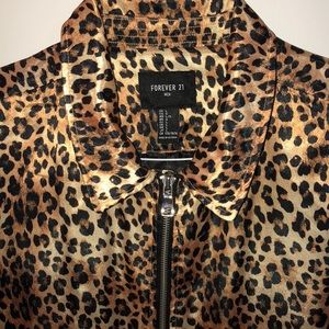 leopard jacket forever 21
